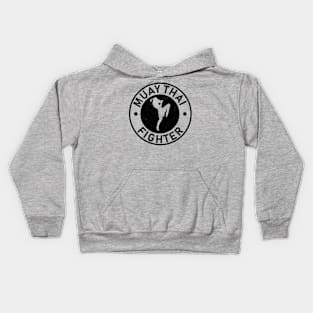 Muay Thai fighter Kids Hoodie